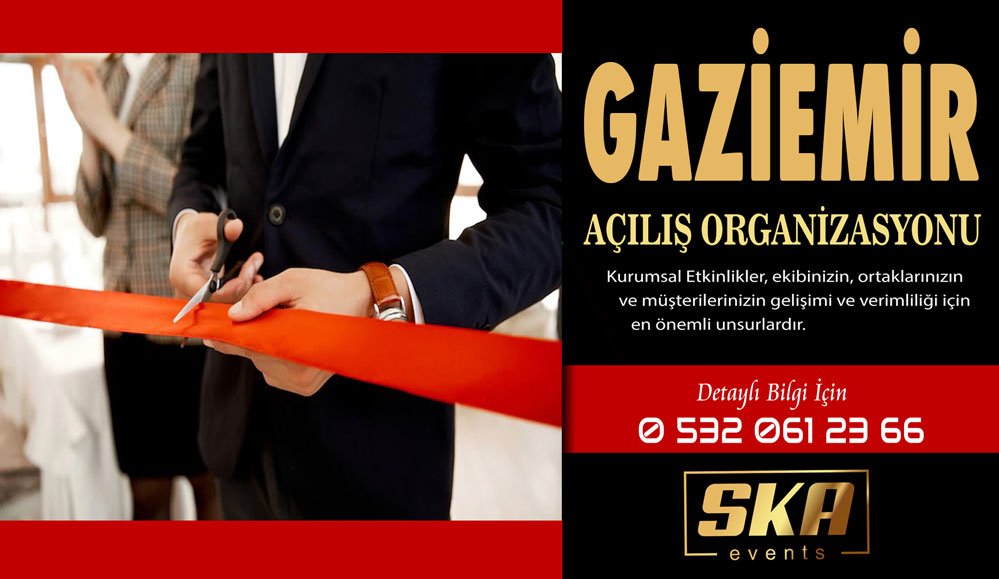Açılış Organizasyonu Gaziemir